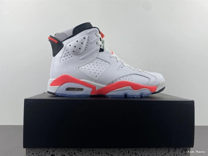 Kicktheory (2014) Jordan Infrared White Retro 384664-123 6 0804